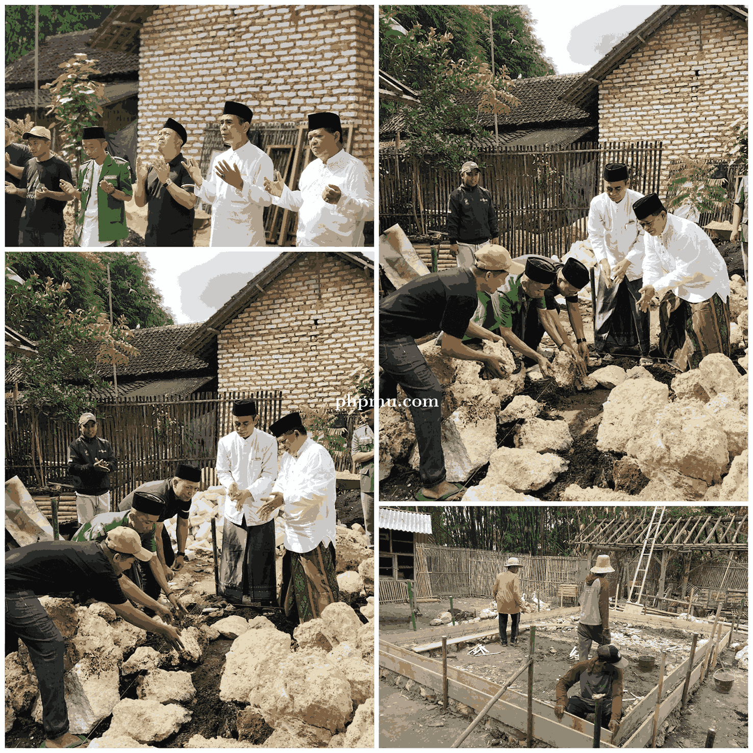 Dalam Rangka Hari Satri 2025 PAC Ansor Lenteng Sumenep Bekerja Sama Dengan Haswal Group Melaksanakan